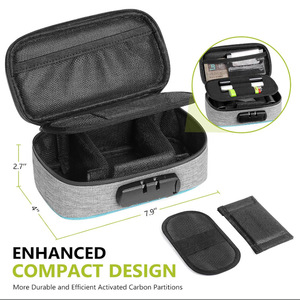 Tùy Chỉnh Nhỏ Cách Điện Túi Cho Y Học Hộp Khóa Du Lịch Lưu Trữ Trường Hợp Lót Tái Sử Dụng Không Mùi Than Hoạt Tính Túi - Product Image 4