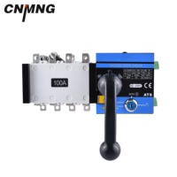 Commutateur de transfert automatique à double alimentation ATS FHG-1250/4P-S1-F pour l'alimentation en énergie solaire et les générateurs diesel