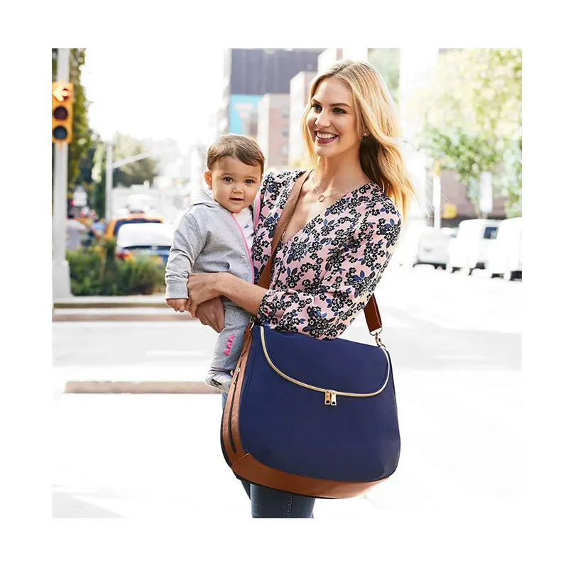 Designer Mummy Bag mamme borsa per pannolini borsa Tote con fasciatoio Kids Essentials borse per bambini per mamma
