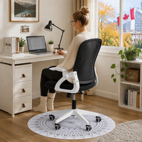 Fauteuil de Bureau Ergonomique en Maille Fabricant Chaise Pivotante Ajustable Siège Ergonomique Pliant Gtplayer pour Douleurs Lombaires