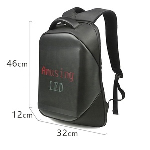 Trending Fashion Custom Waterproof Smart <strong>Led</strong> <strong>Backpack</strong> DIY Dynamic <strong>Led</strong> Screen <strong>Backpack</strong> for Advertising Personality Display - Product Image 3
