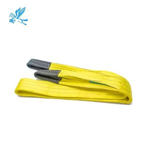 Tianma <span class=keywords><strong>3</strong></span> <span class=keywords><strong>Ton</strong></span> 3m sarı kaldırma kayışları yuvarlak sapanlar düz Sling - Product Image 1