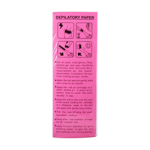 Bandas de cera PAY, papel no tejido para depilación, 85g, calidad profesional, tiras precortadas para depilación facial y corporal - Product Image 1