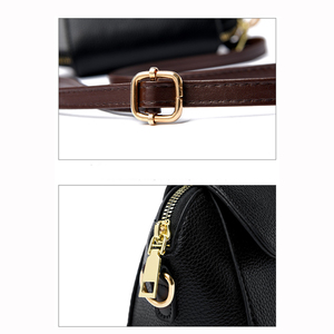 Sac messager pour femme en PU grande capacité, sac à bandoulière tendance et populaire - Product Image 2