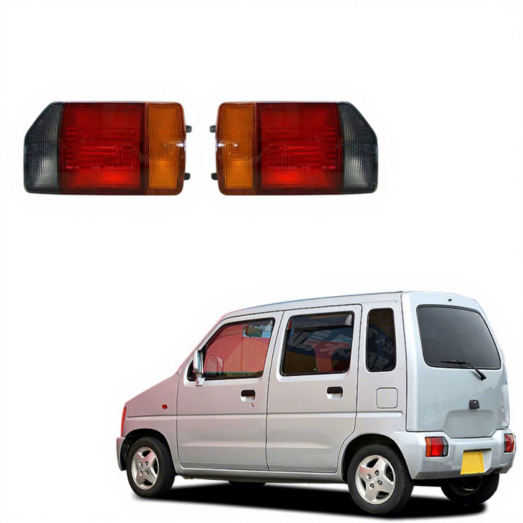 LED Tail Light for Wagon R - Chrome Finish, 2012-2017 Fit