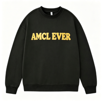 T-shirts à manches longues pour hommes AMLClever, 330 g/m², 100 % coton, coupe oversize, épaules tombantes, pull unisexe, impression DTG DTF, logo personnalisé, OEM
