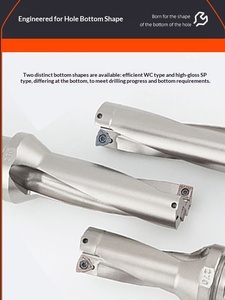 <span class=keywords><strong>Foret</strong></span> à pointe non standardisée U, type WC/SP, pulvérisation intense, 2D3D4D5D, <span class=keywords><strong>foret</strong></span> à trous profonds allongé sur mesure pour le perçage de la maçonnerie - Product Image 4