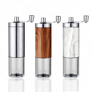 Molinillos de Café Manuales, Comerciales, para Espresso, con Muelas de Cerámica, de Acero Inoxidable, con Manivela, en Venta - Product Image 2