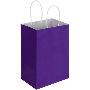 Small Kraft Bags with Handles Paper Birthday <b>Wedding</b> Party Grocery Retail Shopping Business Craft Gift Shopping Paper Bag - Product Image 3