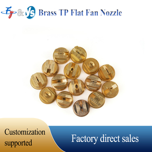 Brass Quạt phẳng phun vòi phun tip, chống nhỏ giọt, phẳng phun vòi phun để rửa TPU phun vòi phun Tip nhỏ giọt bằng chứng - Product Image 3