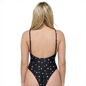 Maillot de bain une pièce pour femmes, design dos ouvert, vêtements de natation à séchage rapide, vêtements de bain extensibles pour l'été, la plage et la piscine - Product Image 6