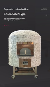 <span class=keywords><strong>Horno</strong></span> de Pizza Napolitano Comercial de Gran Escala, con Fuente de Calor Eléctrica/Gas/Leña, Cocción Rápida a Alta Temperatura, 1600x2300 - Product Image 5