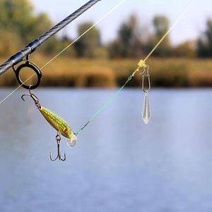 Heavy Duty Duo Lock Snaps Connecteur Mousqueton Pivotant Tête en plastique Plomb <span class=keywords><strong>de</strong></span> pêche Glissière avec détecteur <span class=keywords><strong>de</strong></span> <span class=keywords><strong>ligne</strong></span> <span class=keywords><strong>de</strong></span> poisson et curseur - Product Image 5