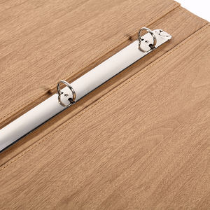 Libretas de Menú de Alta Calidad con Diseño de Madera, Porta Menús de Cuero, Cubierta de Cuero para Menús de Restaurante, Bar o Club - Product Image 4