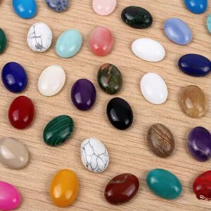 Cabochons de Tanzanite Naturelle de Haute Qualité, Vert et Bleu, Coupe Ovale Lisse, Pierres Précieuses <span class=keywords><strong>en</strong></span> Vrac pour Bijoux - Product Image 1