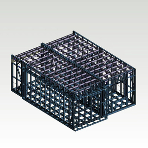 Venta de Fábrica: <span class=keywords><strong>Casa</strong></span> Modular de Acero Ligero con Certificación CE 54.42, Diseño Chino Impermeable, Ideal para Cocina de Hotel - Product Image 1