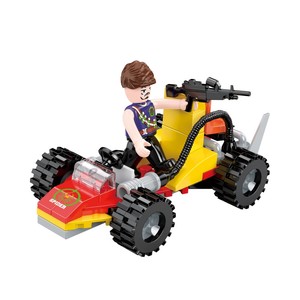 COGO 406 pièces système de commandement mobile de <span class=keywords><strong>police</strong></span> bloc de construction éducatif assembler des blocs jouets - Product Image 4