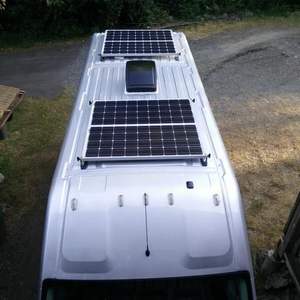 All'ingrosso più economico ABS motore solare Yacht sistema di montaggio solare pannello solare supporto in plastica Caravan supporto per tetto - Product Image 1