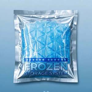 Sacs en mylar à structure autoportante et à trois joints personnalisés stockage des épices étanches à l'humidité de qualité alimentaire pour les aliments surgelés et la gelée - Product Image 5