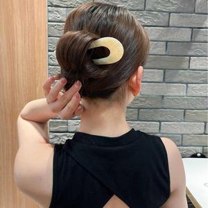 Grande épingle à cheveux rétro florale de style coréen de haute qualité pour filles - Product Image 2