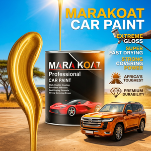Pintura en Aerosol Acrílica 2K MARAKOAT, Resistente al Calor y al Polvo, para Repintado Automotriz Profesional, para Pintores del Mercado Africano - Product Image 1