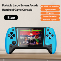 Console de jeux rétro portable avec 500 jeux classiques nostalgiques, écran large de 3,5 pouces, console de jeux portable R36h Wi-Fi