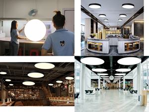 Lampara colgante <span class=keywords><strong>led</strong></span> suspension câble et fil avec <span class=keywords><strong>plafond</strong></span> fixe monté <span class=keywords><strong>sur</strong></span> le mur super haut de gamme qualité 120W pour projet - Product Image 6