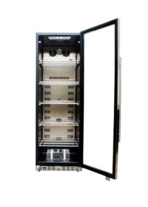 Réfrigérateur à viande et aliments frais Nuelead NE-344 en acier inoxydable, une porte vitrée, 450L, refroidissement par air, affichage numérique, durée de conservation prolongée - Product Image 4