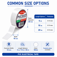 Adhésif thermofusible en caoutchouc PVC ignifuge pour isolation électrique, haute résistance, durable, certifié ISO9001, résistant à la chaleur Y90