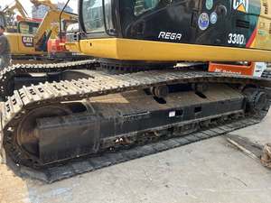 Modèle 2023 Mini Caterpillar 330D2 d'occasion, excavatrice sur chenilles hydraulique de 33 tonnes, godet de 2,1 m, moteur, pompe, bon état, Japon - Product Image 5