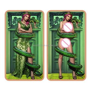 Tarjetas de Tarot de las <span class=keywords><strong>Siete</strong></span> <span class=keywords><strong>Pecados</strong></span> <span class=keywords><strong>Capitales</strong></span>, Tarjetas de Oráculo con Arte Colorido de Mujeres, Monedas de Cobre, Barra de Lingotes de 1oz con Pureza del 999 - Product Image 4