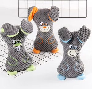 Juguete de Peluche con Forma de Dibujo Animado para Perros, Resistente a Mordidas, para Limpieza Dental, con Sonido, en Oferta - Product Image 4