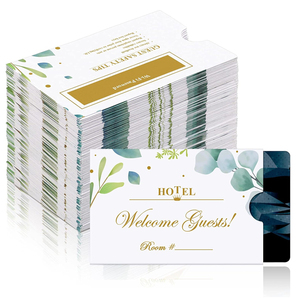 Custom Hotel Key Card Envelopes - Premium & Wholesale