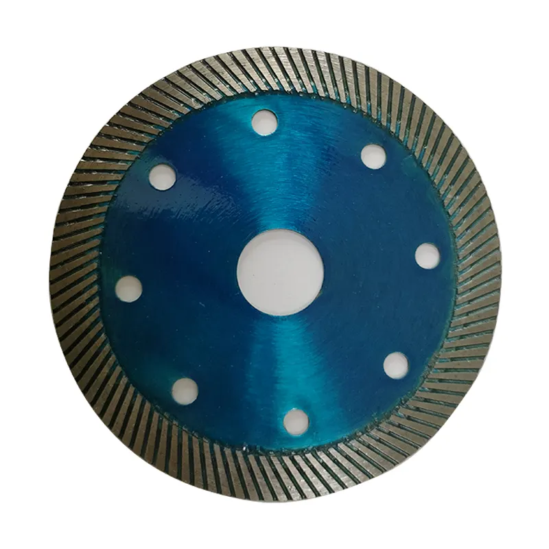 Disco da taglio per piastrelle in ceramica a scheggiatura zero ad alto tasso di acquisto 4in lama per sega diamantata turbo a caldo