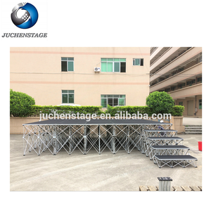 Ngoài trời Trọng lượng nhẹ Di động Tổ chức sự kiện buổi hòa nhạc di động gấp Hợp kim nhôm sân khấu đám cưới nền tảng cho tổ chức sự kiện - Product Image 6