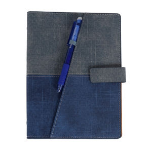 Carnet de notes effaçable personnalisé en cuir PU comme <span class=keywords><strong>Rocketbook</strong></span> Carnet de notes réutilisable intelligent étanche avec papier de pierre - Product Image 5