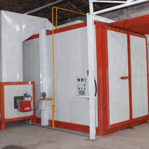 Horno de Curado de Pintura en Polvo de Acero XCWDTDR, Diésel/Gas, con Control PLC, Temperatura de 250 °C, 1 Año de Garantía, Calefacción por Infrarrojos a Gas Natural - Product Image 1