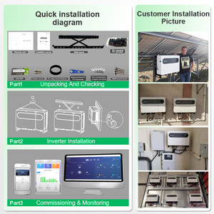 Sunpal năng lượng mặt trời hệ thống bảng điều khiển 50kw 100kw 200Kw 250Kw growatt trên lưới năng lượng mặt trời hệ thống cho các dự án công nghiệp - Product Image 5