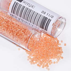 Set di <span class=keywords><strong>Perline</strong></span> in Vetro Giapponesi <span class=keywords><strong>Miyuki</strong></span> in Tubo da 10 Grammi x 116 Colori per la Creazione di Gioielli, Collane e Bracciali - Product Image 5