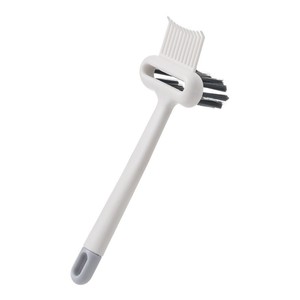 FaSoLa Air <b>Cushion</b> Comb Cleaning Brush White Plastic <b>Rectangular</b> Hair Cleaner Curling Brush With <b>Cushion</b> Feature - Product Image 5
