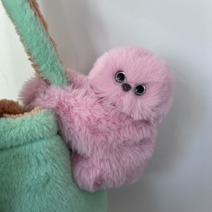 Pendentif de sac en peluche mignon style Ins, en forme de poupée timide <span class=keywords><strong>qui</strong></span> chante et <span class=keywords><strong>qui</strong></span> <span class=keywords><strong>tourne</strong></span> la tête, pour filles - Product Image 1