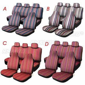 Housses de siège auto universelles lavables pour 5 places – Protection complète en tissu - Product Image 2