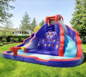 Casa <span class=keywords><strong>de</strong></span> Brinco Comercial <span class=keywords><strong>para</strong></span> Interiores/Exteriores, Pista <span class=keywords><strong>de</strong></span> Obstáculos Inflable 100% PVC <span class=keywords><strong>para</strong></span> <span class=keywords><strong>Adultos</strong></span>, Tobogán Doble, Piscina <span class=keywords><strong>de</strong></span> Pelotas, Resorts, Deportes - Product Image 2
