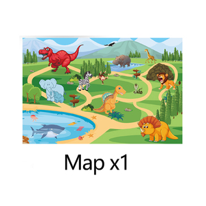 Caja <span class=keywords><strong>Sorpresa</strong></span> 4 en 1 de Dinosaurios para Niños, con Mapa, Dinosaurio para Pintar, Juguete de Esqueleto para Armar, Caja Misteriosa, Regalo para Niños - Product Image 3