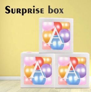 En gros personnalisé pas cher lettre Transparent <span class=keywords><strong>ballon</strong></span> <span class=keywords><strong>boîte</strong></span> fête d'<span class=keywords><strong>anniversaire</strong></span> Surprise <span class=keywords><strong>boîte</strong></span> bébé <span class=keywords><strong>ballon</strong></span> <span class=keywords><strong>boîte</strong></span> pour mariage, <span class=keywords><strong>anniversaire</strong></span> - Product Image 6