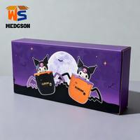 Boîte en carton d'emballage en gros pour tasse à café, petite boîte d'expédition en carton ondulé personnalisée, boîte en papier kraft d'expédition violette