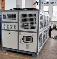 Refroidisseur d'eau industriel à haute capacité Yide YDL-100F 100HP refroidi par air, compresseur Copeland 280KW pour machine d'étiquetage de bouteilles