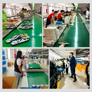 Womens Bohemian Style Wedge <b>Flip</b> <b>Flops</b> Colorful Beaded Woven Fabric Straps Comfortable Stylish Fashion Trend Eco-Friendly Spring - Product Image 6