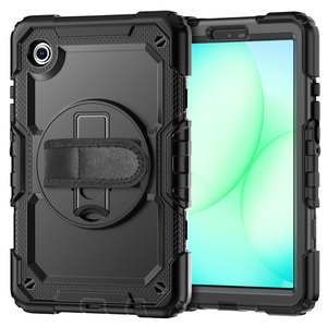 <span class=keywords><strong>Custodia</strong></span> pesante per <span class=keywords><strong>Tablet</strong></span> con cinturino a mano per <span class=keywords><strong>Samsung</strong></span> Tab A11 8.7 X135F/X135N 3 in1 Cover robusta antiurto - Product Image 2