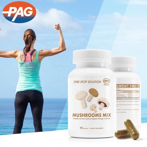 Oem Organic Nootropic Brain Supplement <span class=keywords><strong>Cordyceps</strong></span> Militaris Extract Reishi <span class=keywords><strong>Mushroom</strong></span> Cápsulas - Product Image 3